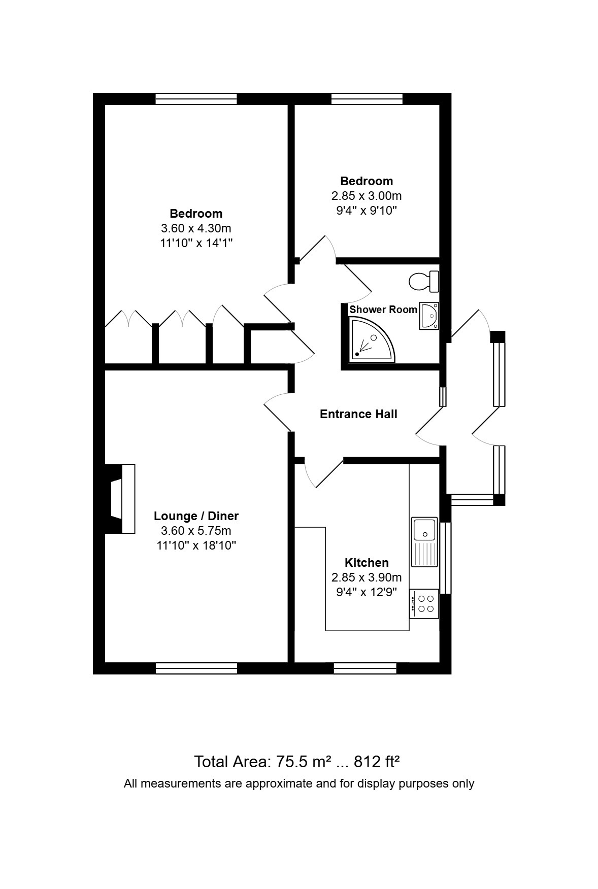 7, Meadow Road, King's Lynn floorplan