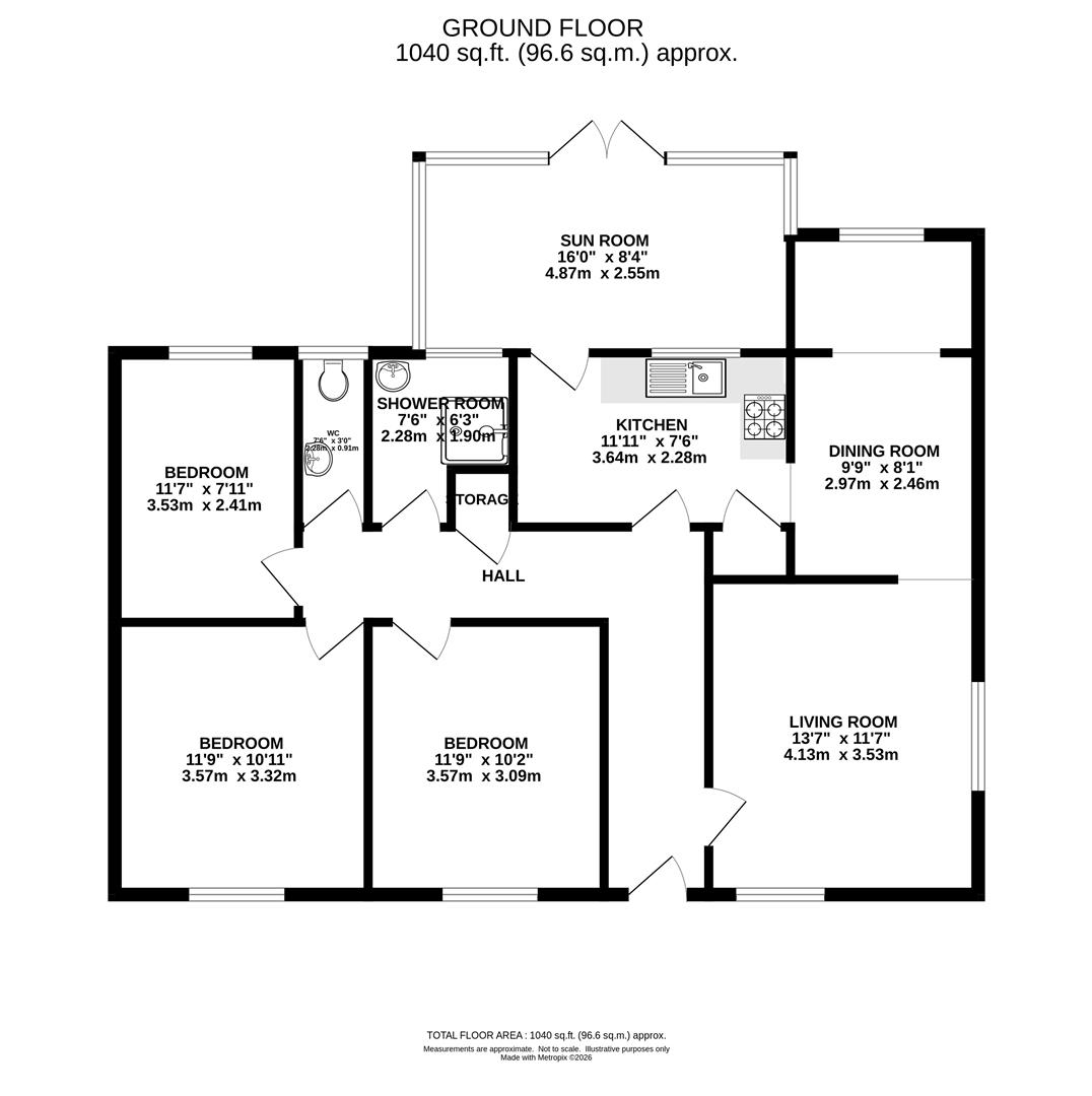 253, Park Lane, BRISTOL floorplan