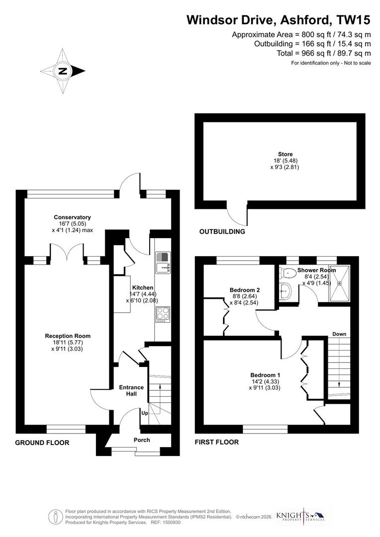 7, Windsor Drive, Ashford floorplan