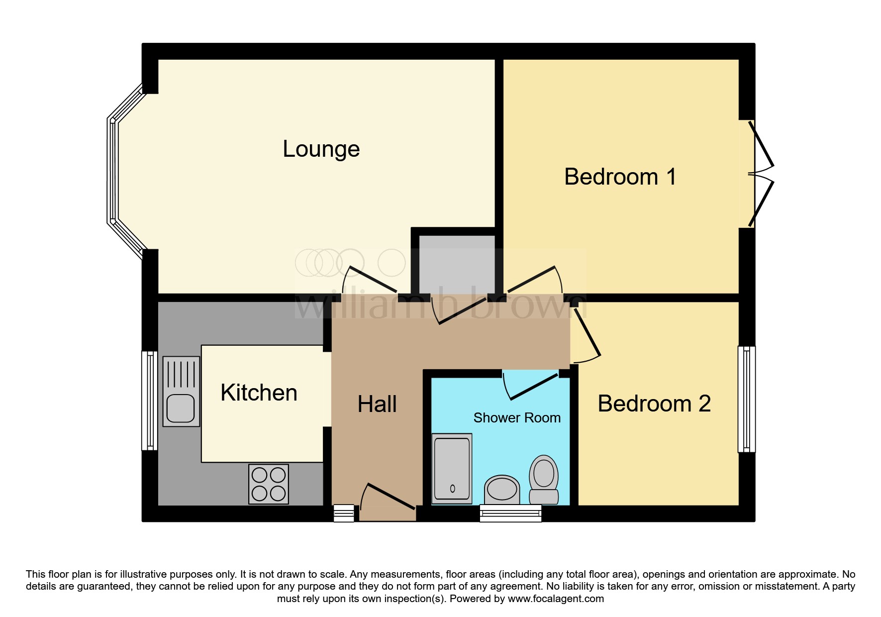 14, Kime Court, Skegness floorplan