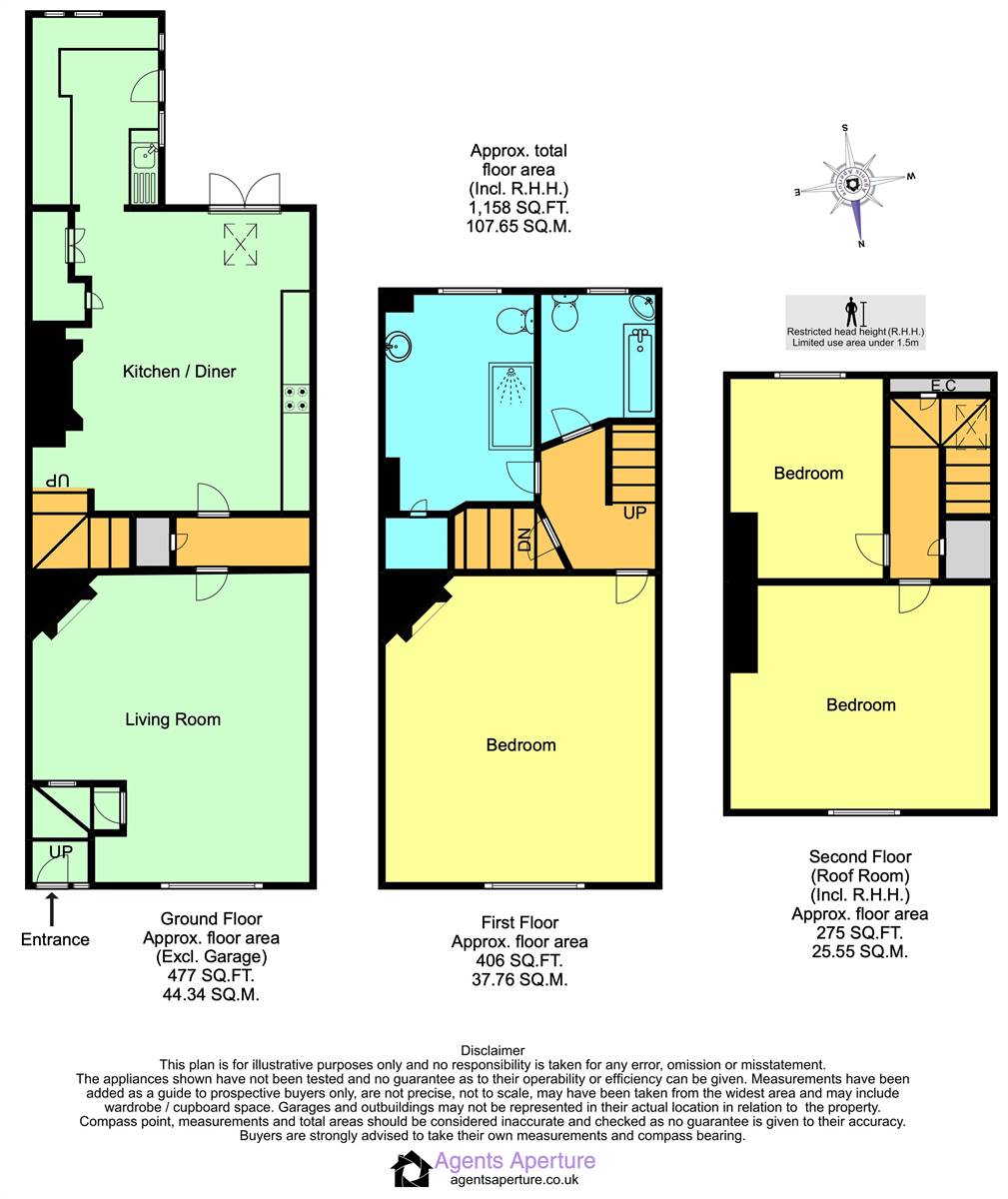 North Watch, 8, Central Parade, Herne Bay floorplan