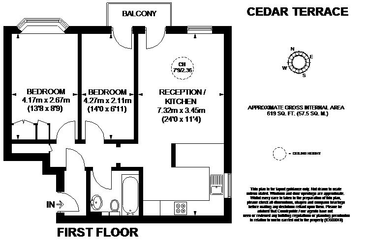 2 Bedrooms Flat to rent in Cedar Terrace, Richmond TW9
