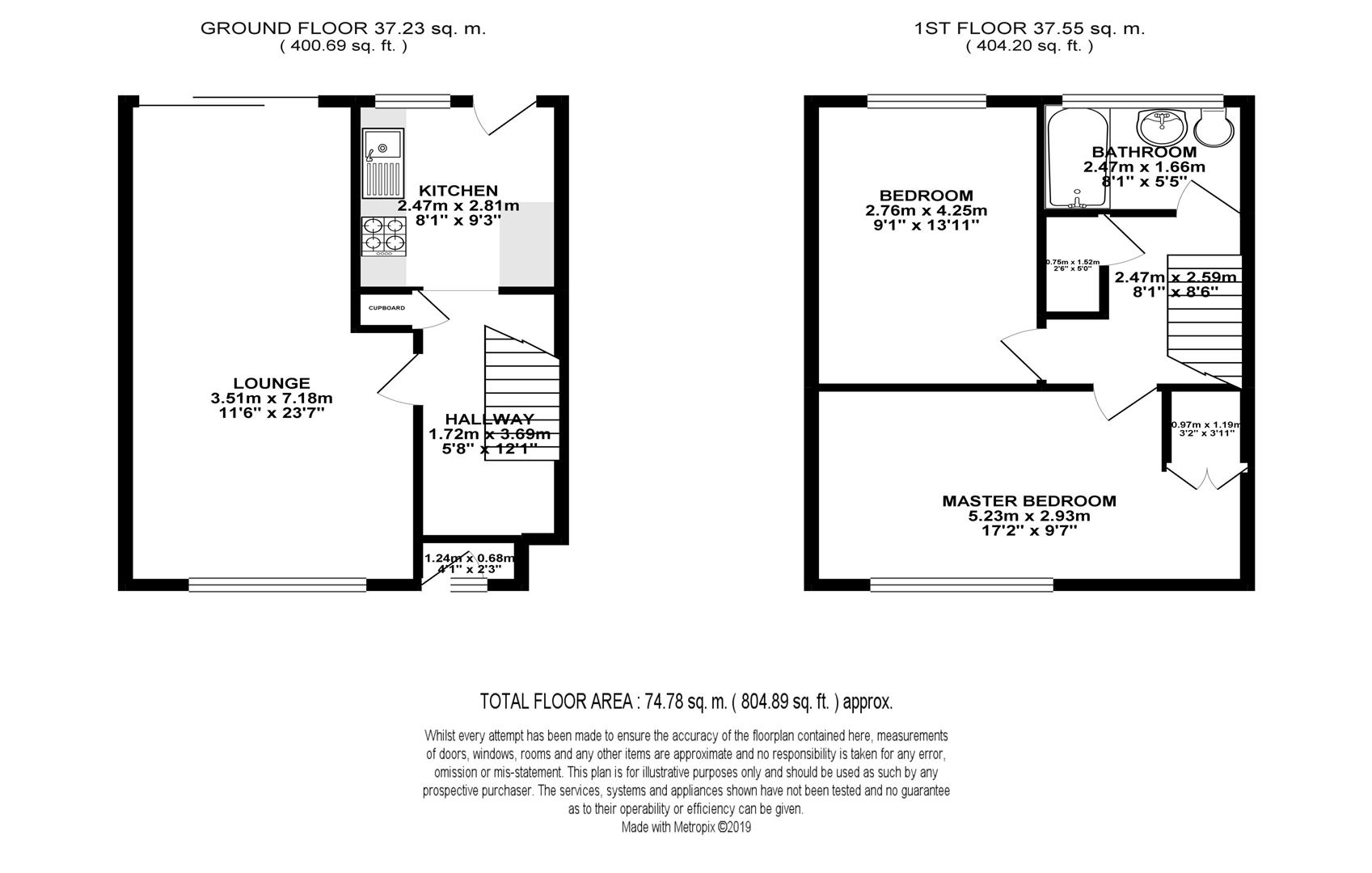 2 Bedrooms Terraced house for sale in Lorton Close, Gravesend DA12