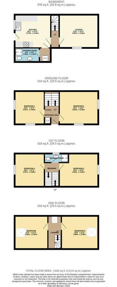 Colville Villas, Nottingham floorplan