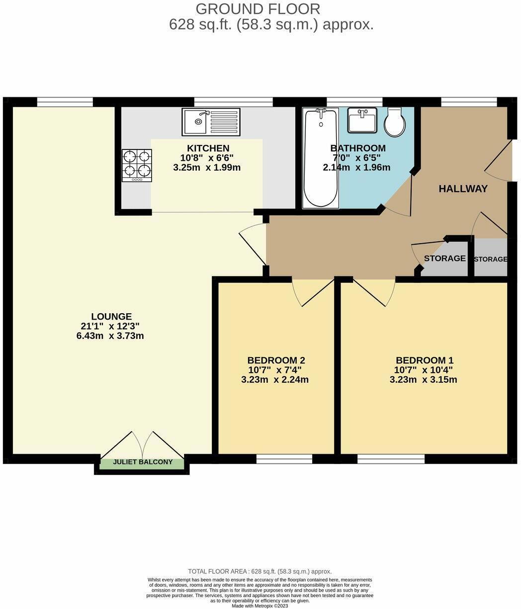 36, The Square, Loughton floorplan