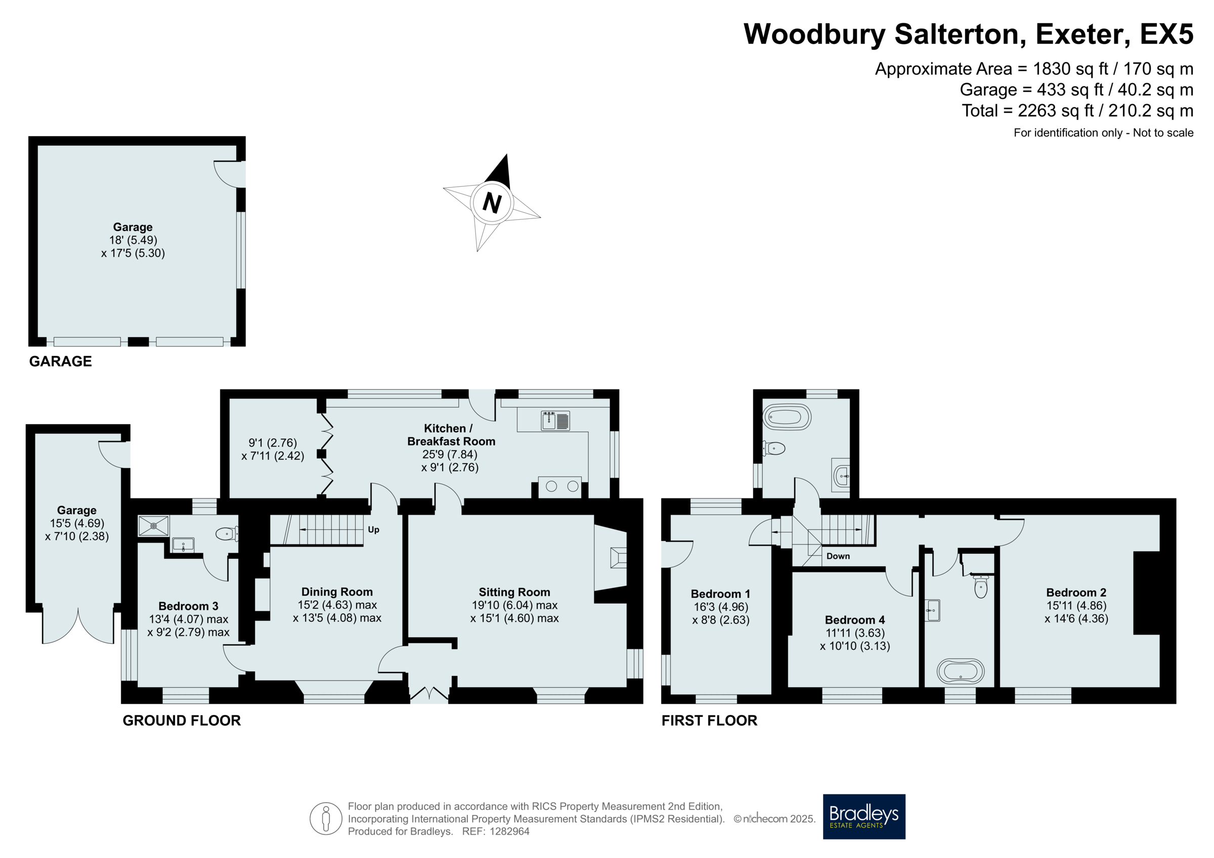 Crosshill Cottage,, Woodbury Salterton, Devon floorplan