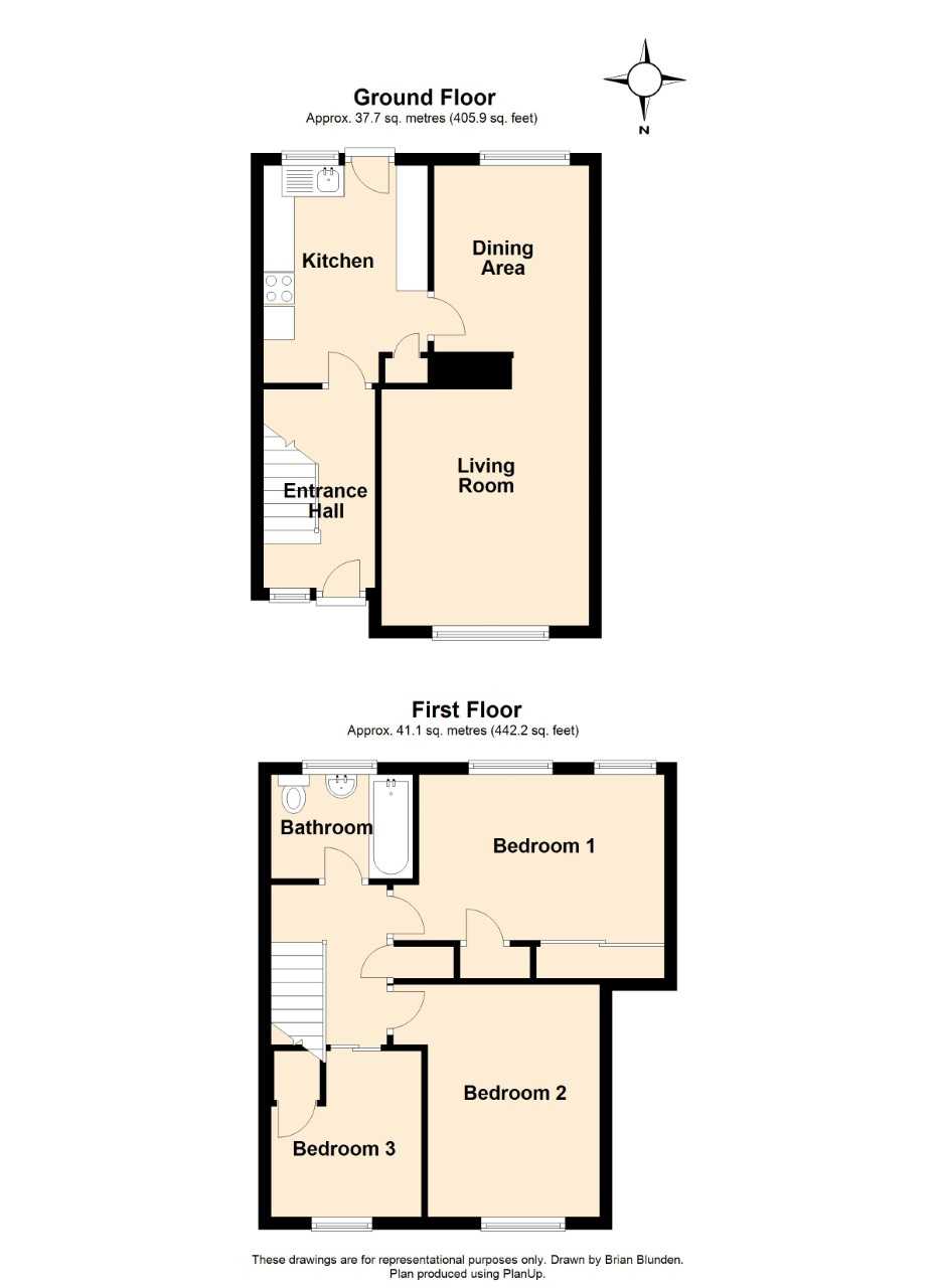 3 Bedrooms Terraced house for sale in Longfield Road, Horsham RH12