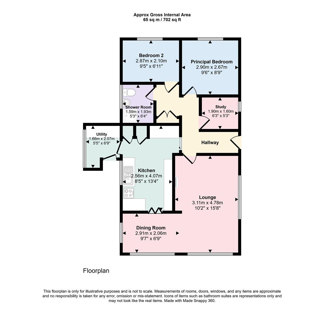 65, Mill Farm Park, Bedworth floorplan