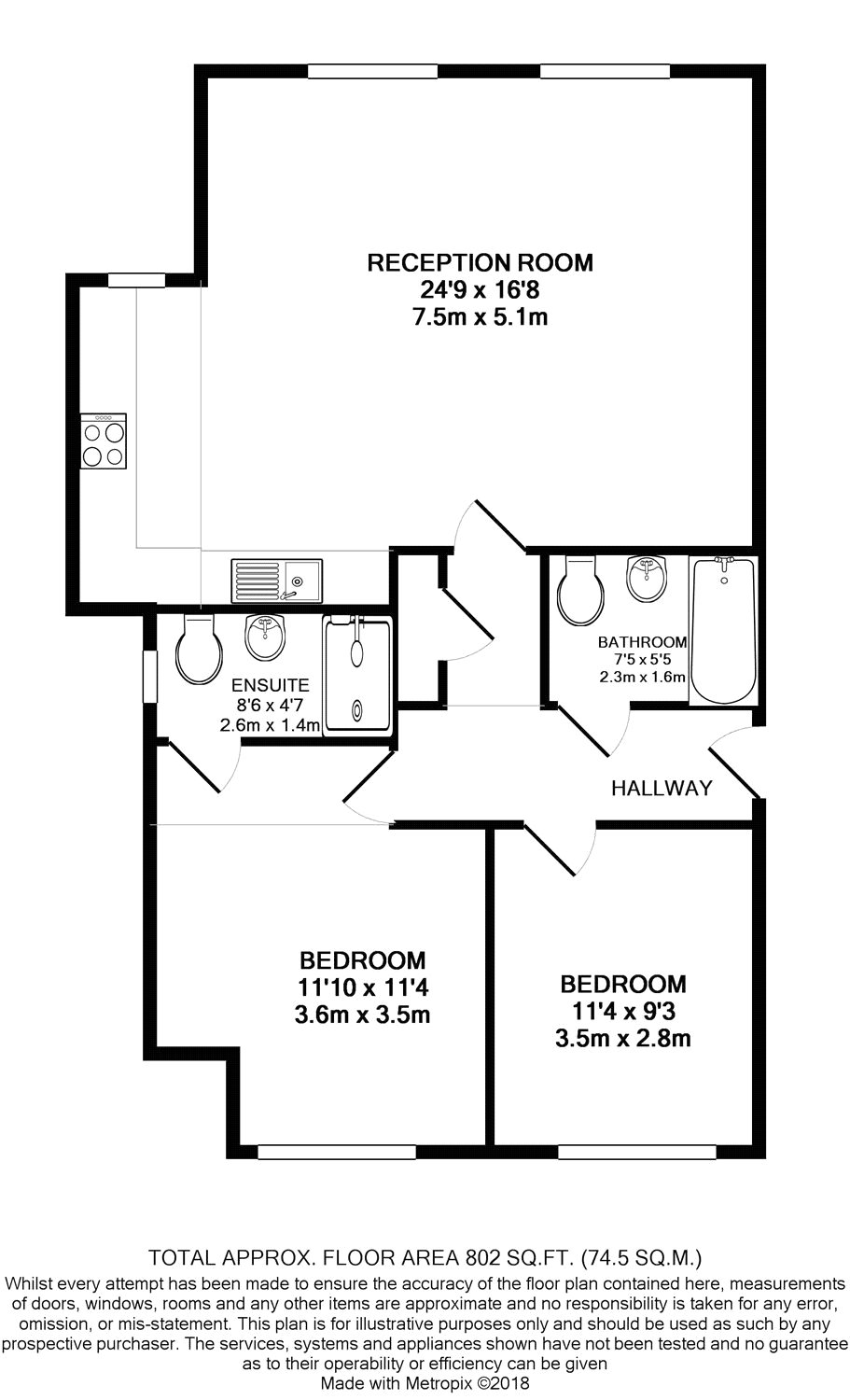 2 Bedrooms Flat for sale in Russell Hill, Purley CR8