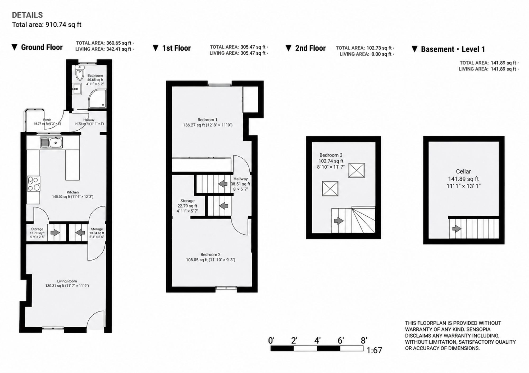 6 Henry Street, Sheffield floorplan