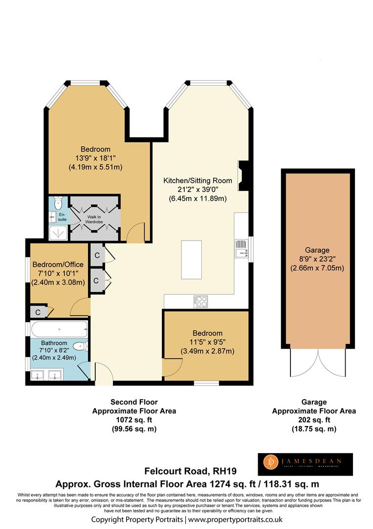 7 Grange, Felcourt Road, East Grinstead floorplan