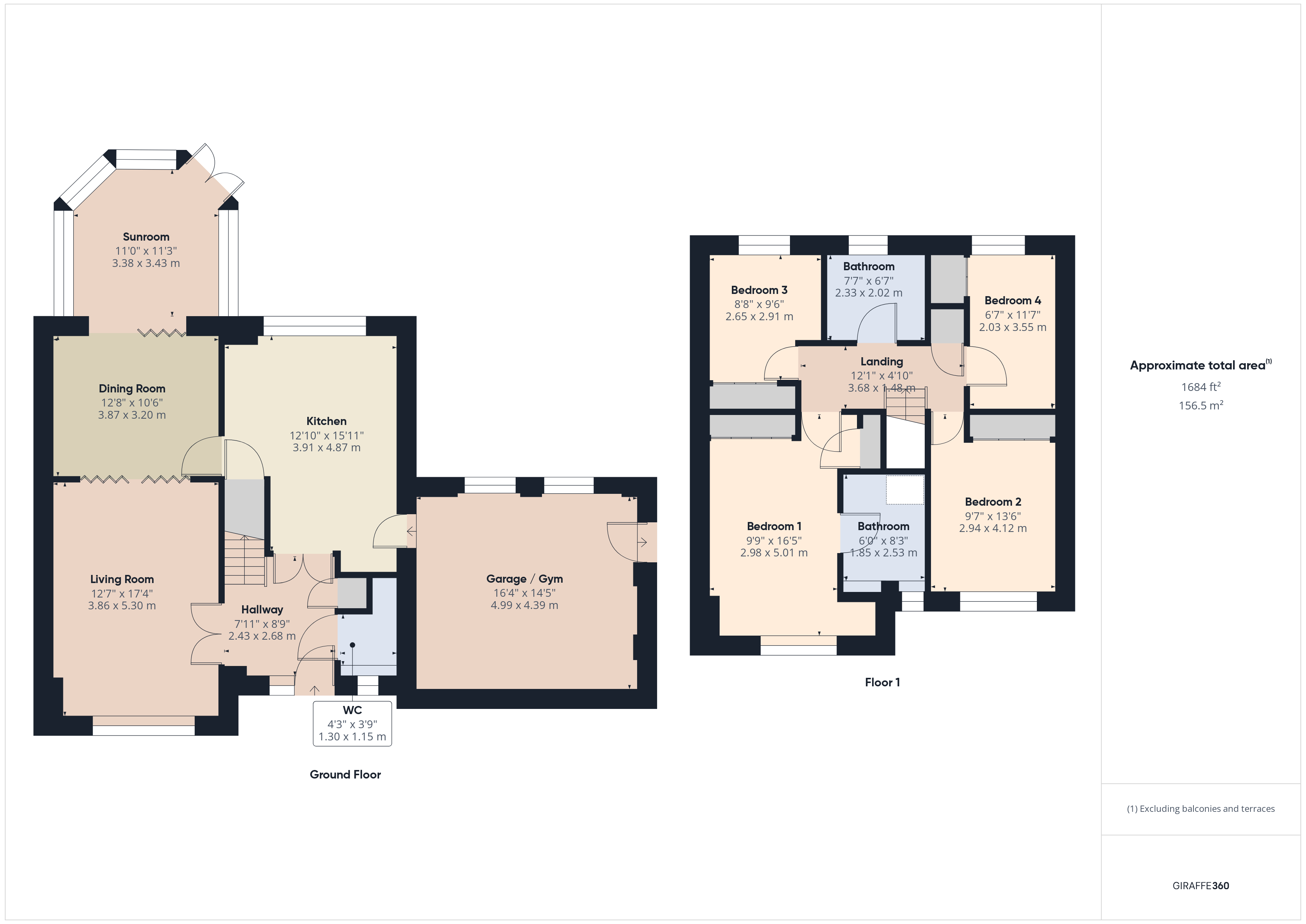 16, Blackett Close, Surrey floorplan