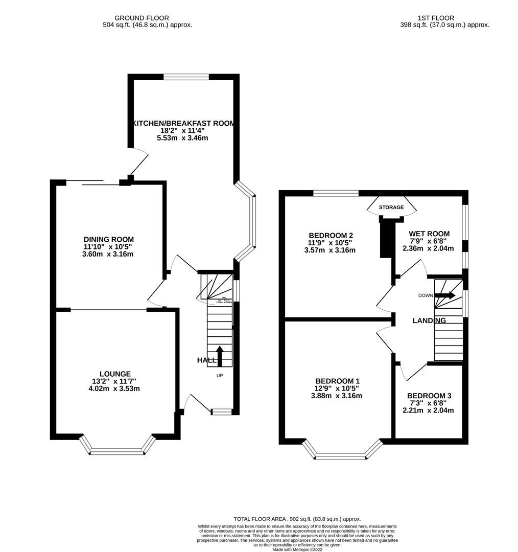 High Street, Abergele, Conwy LL22, 3 bedroom semidetached house for