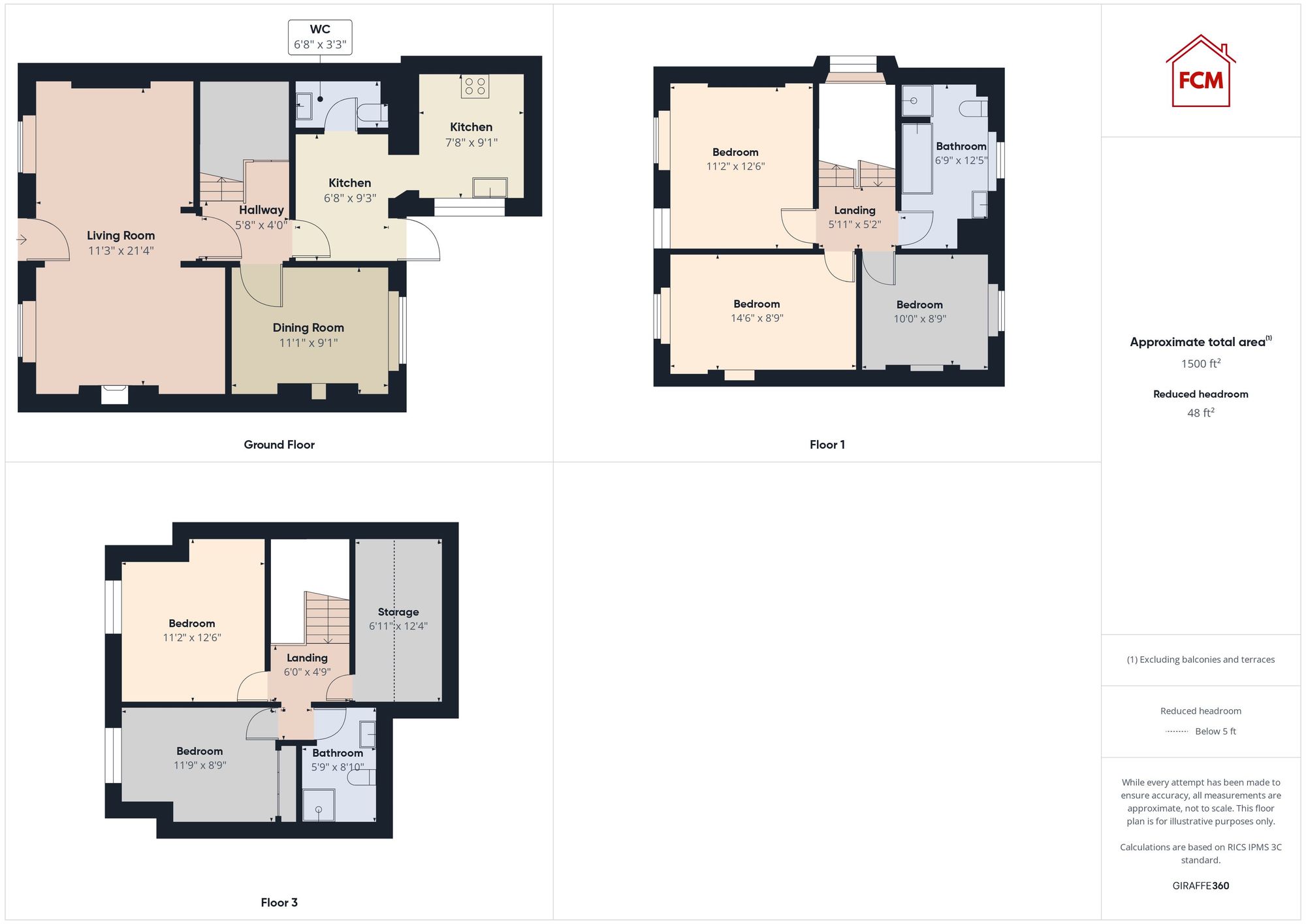 34 Main Street, St. Bees floorplan
