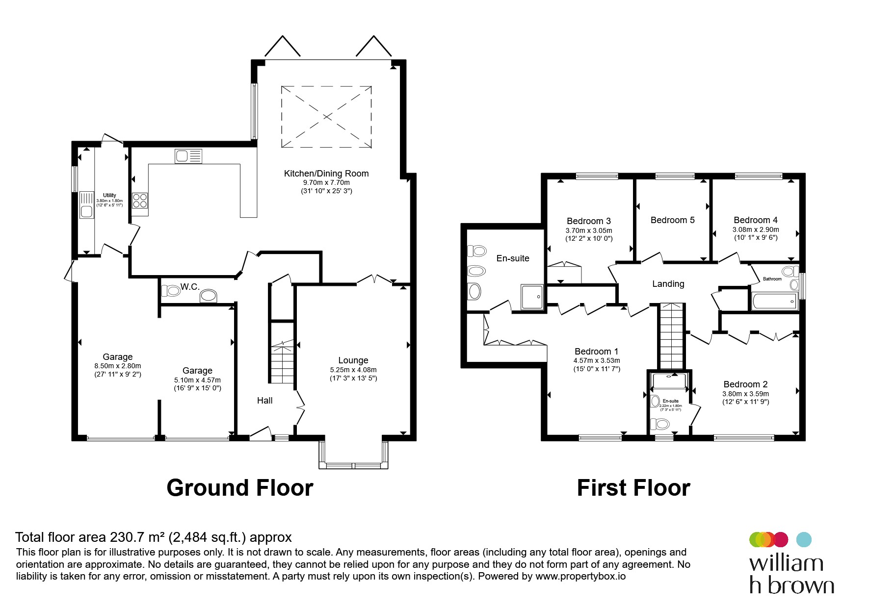 5, Gold Close, Broxbourne floorplan
