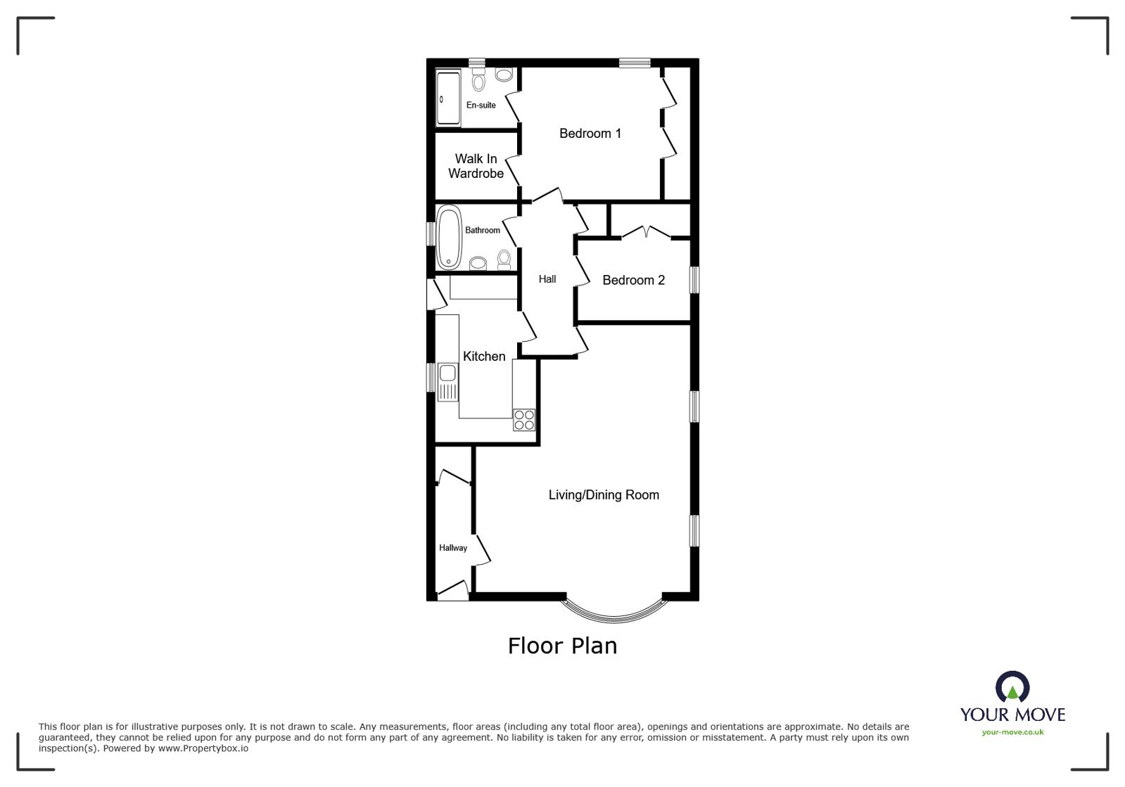 1, Meadow View Park, Silloth floorplan