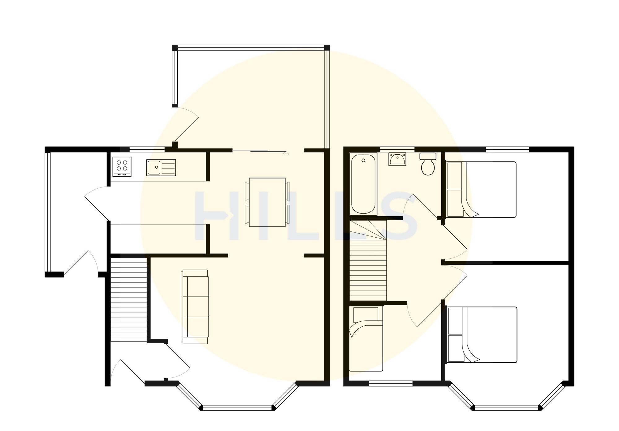 3 Barclays Avenue, Salford floorplan
