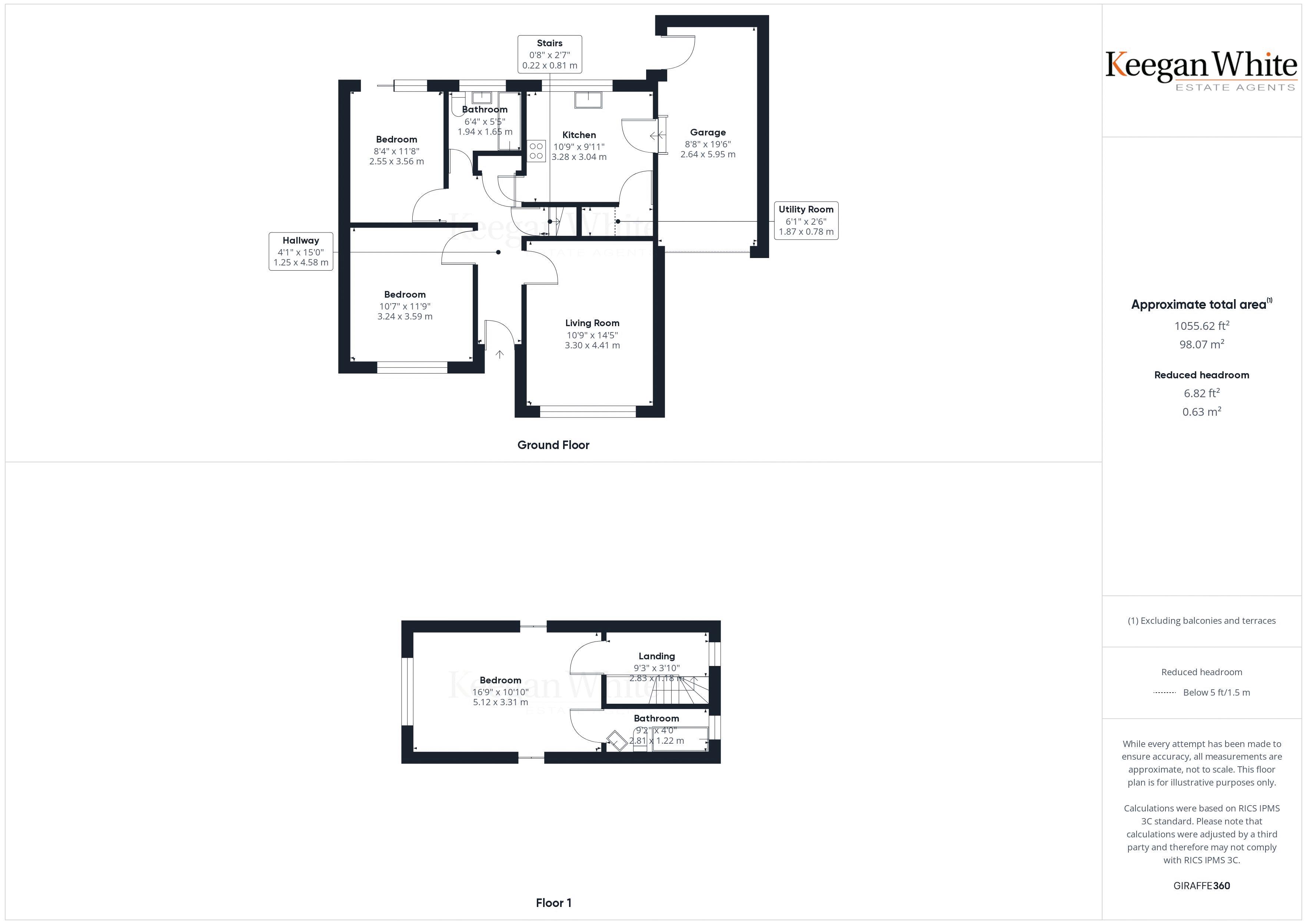 20, Terryfield Road, High Wycombe floorplan
