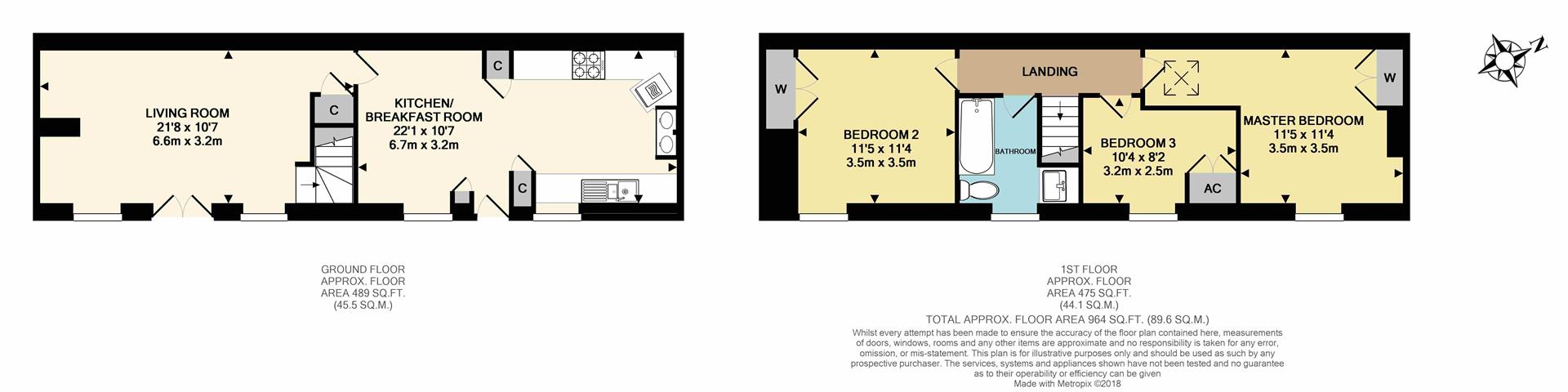 The Wing Swifts, Station Road, Taunton floorplan