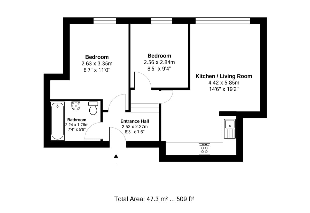 Purbeck Road, Hornchurch floorplan
