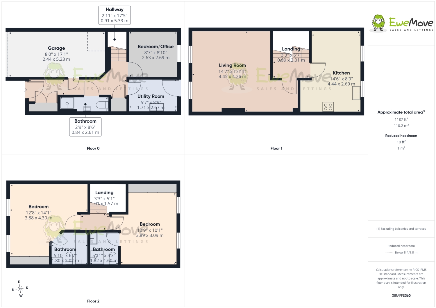 28, Kilburn End, Oakham floorplan