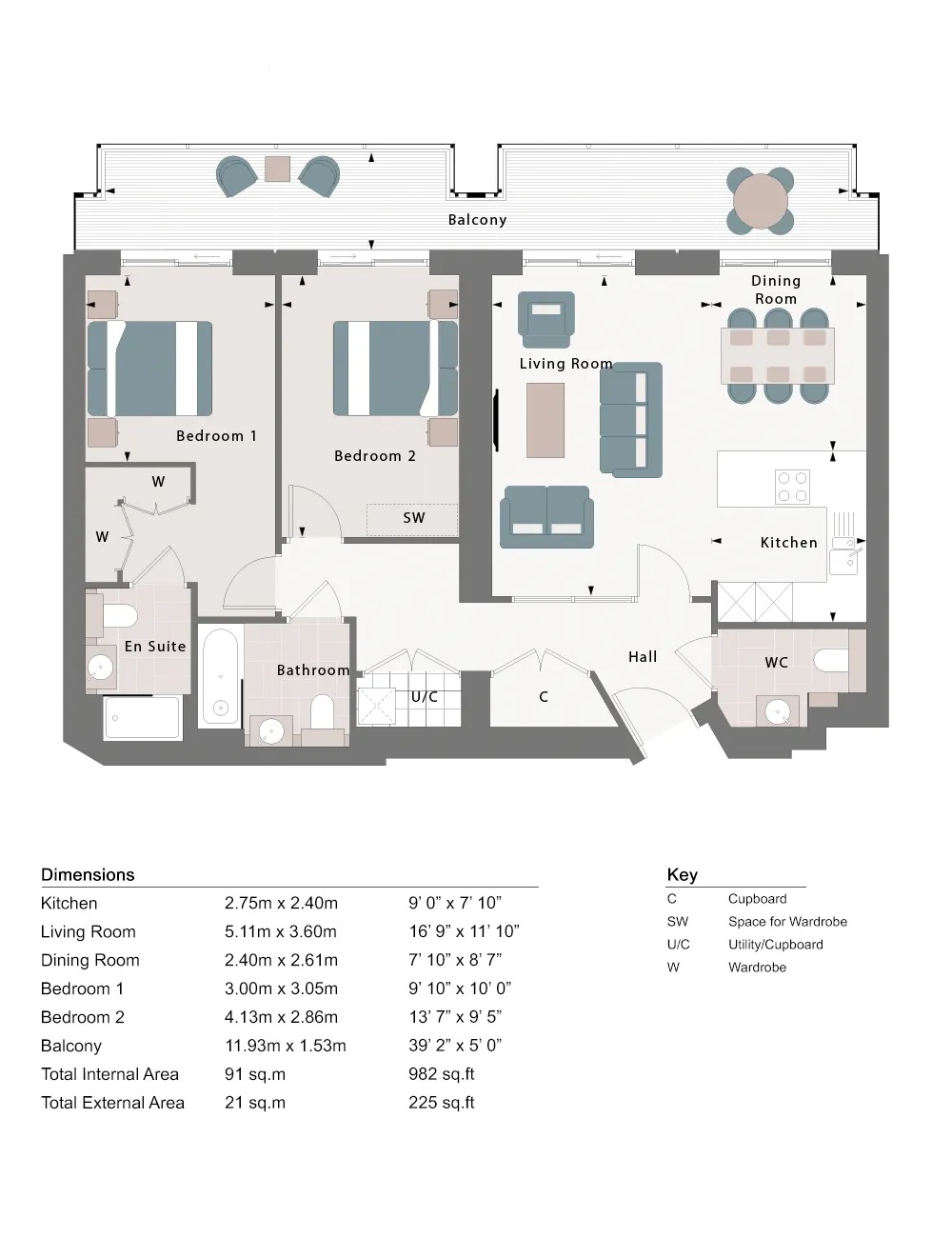 Wandsworth Mills, Armoury Way, London floorplan