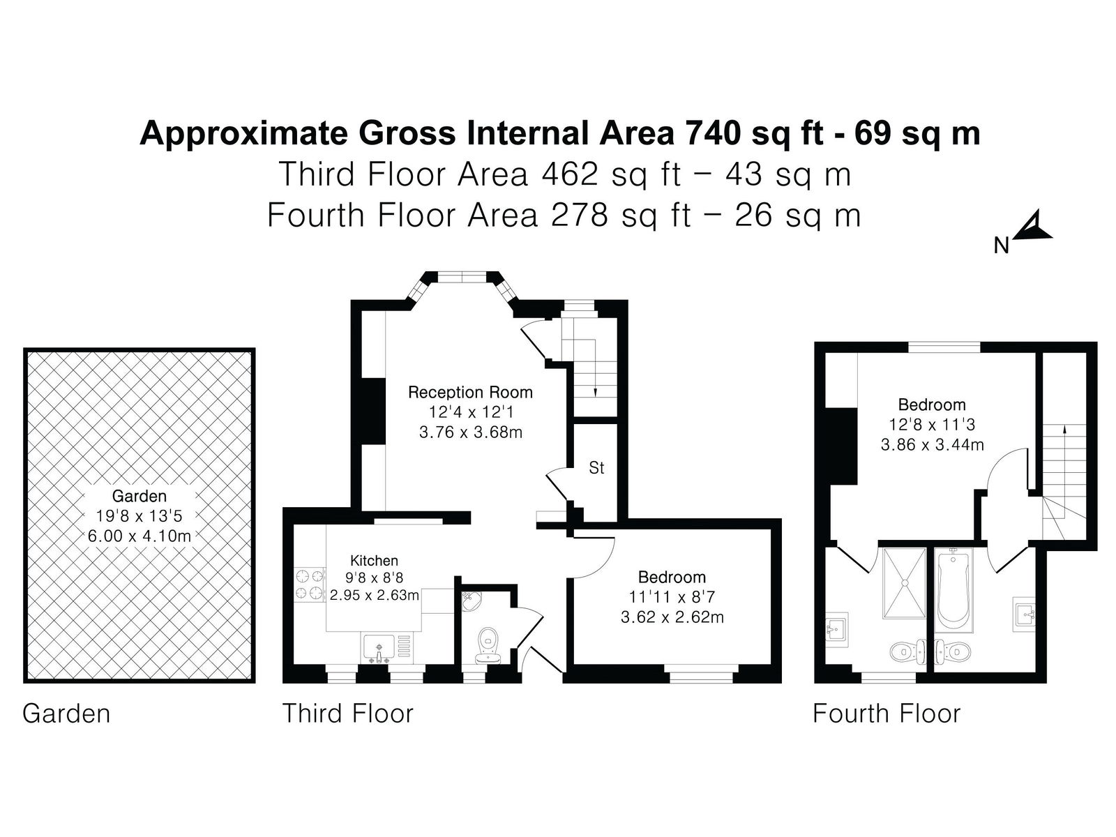 Wandsworth Road, SW8 floorplan