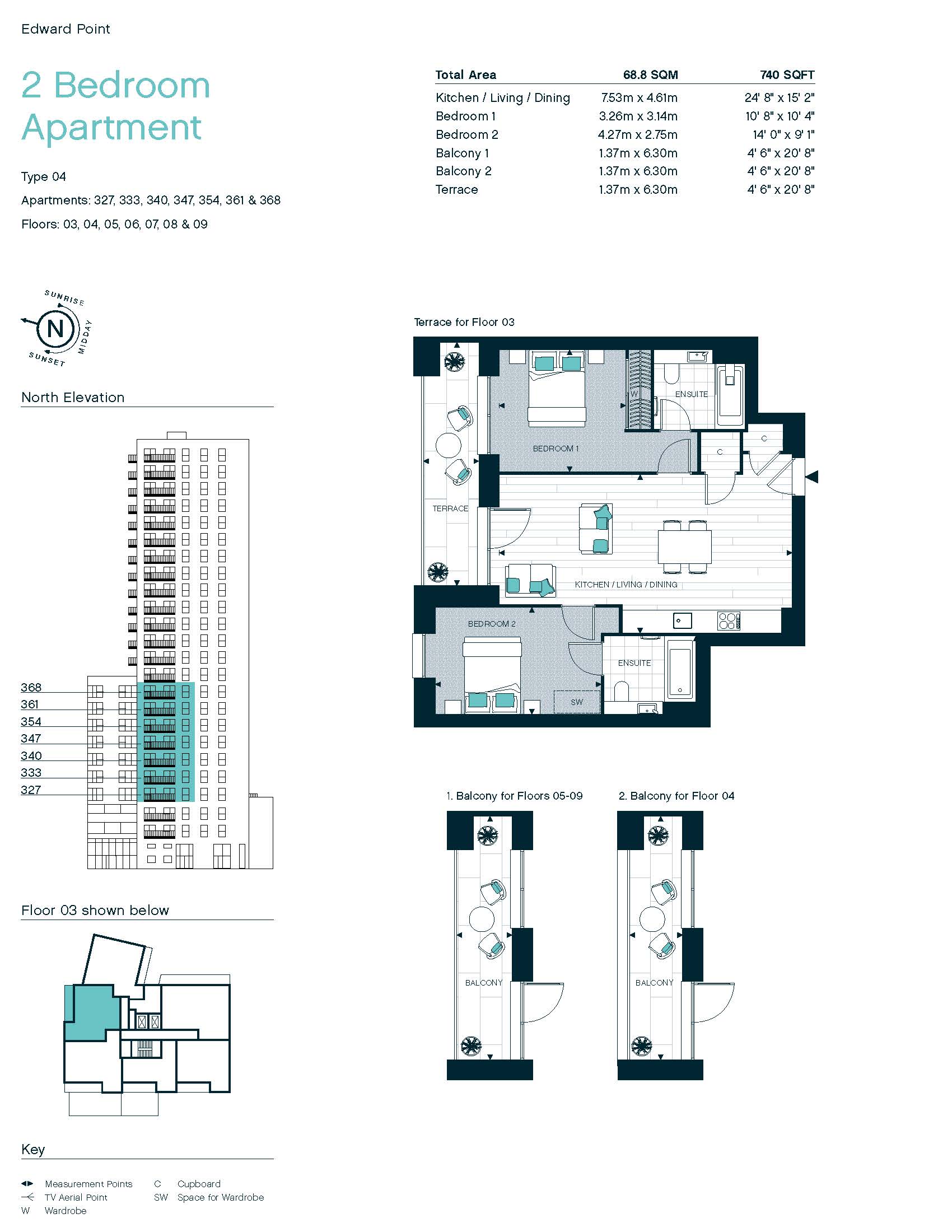 Plot 340, London Road, Barking floorplan
