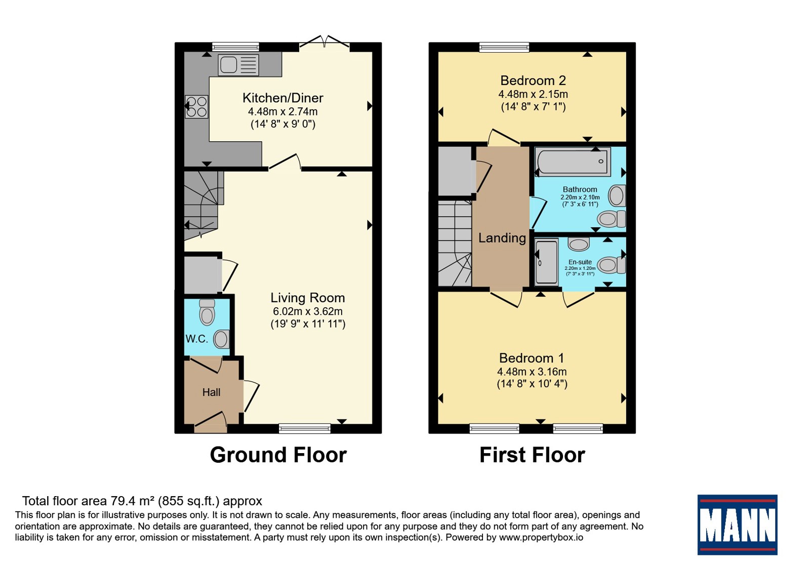 19, Cockerel Place, Ashford floorplan