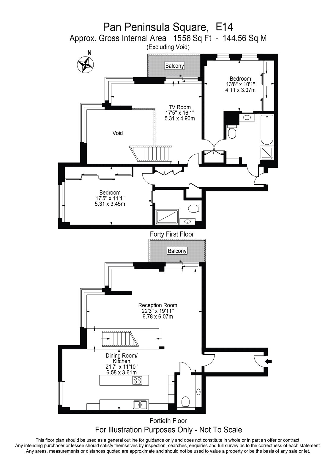 2 Bedrooms Flat for sale in Pan Peninsula Square, London E14