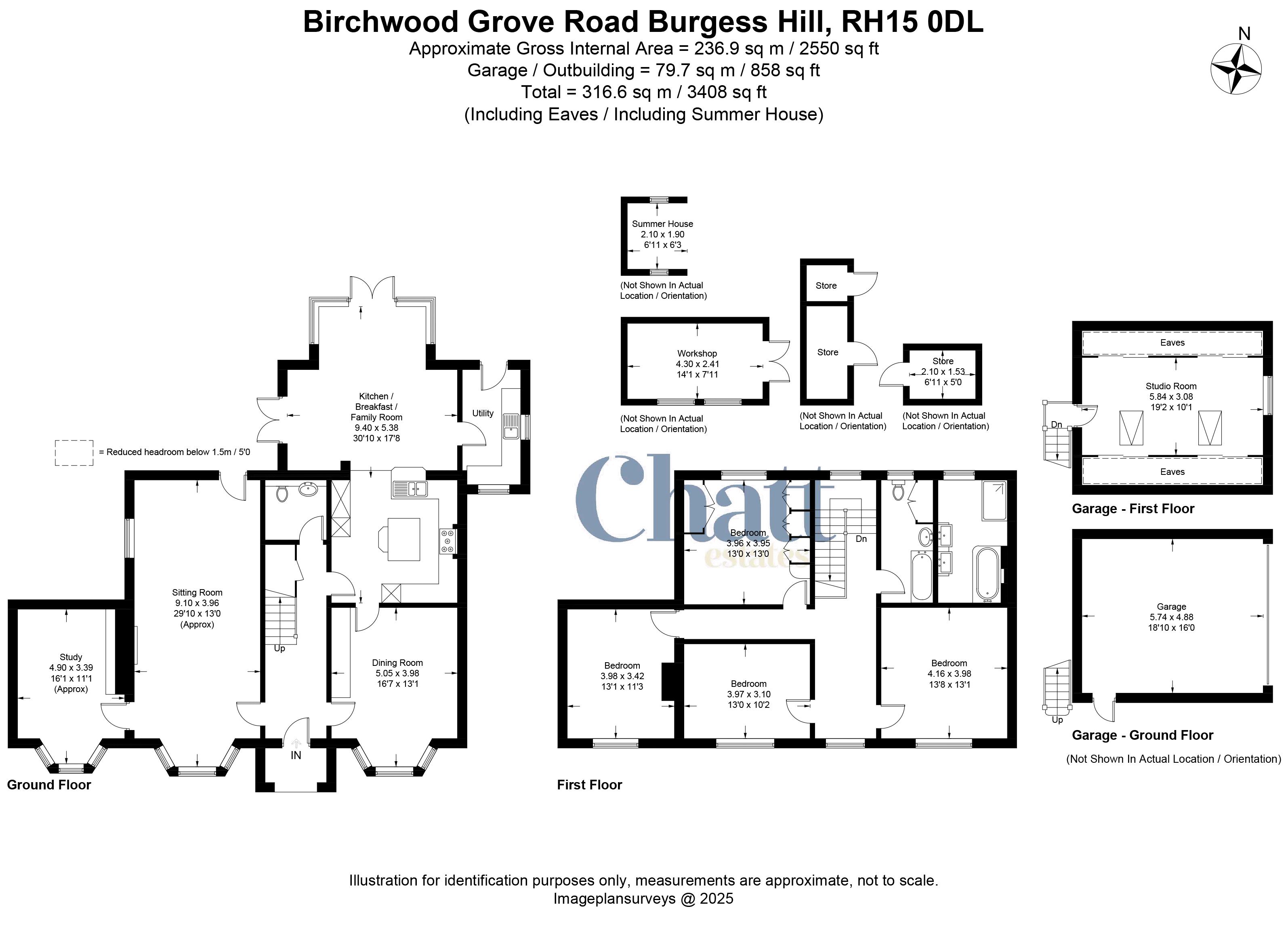 Little Birchwood, Birchwood Grove Road, Burgess Hill floorplan