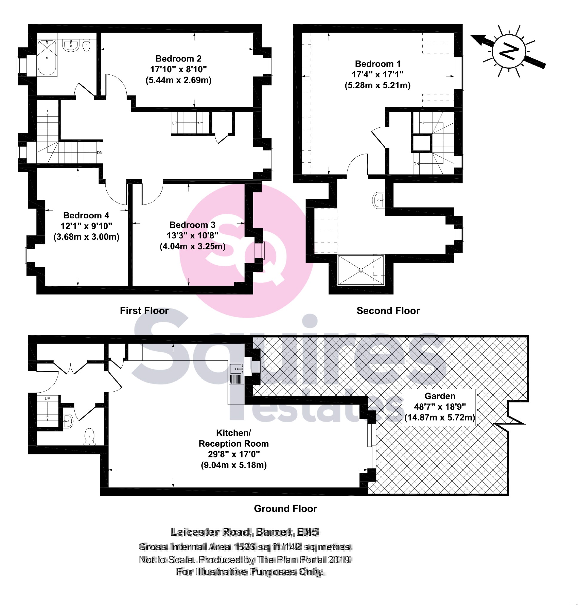 4 Bedrooms End terrace house for sale in Leicester Road, Barnet, Herts EN5