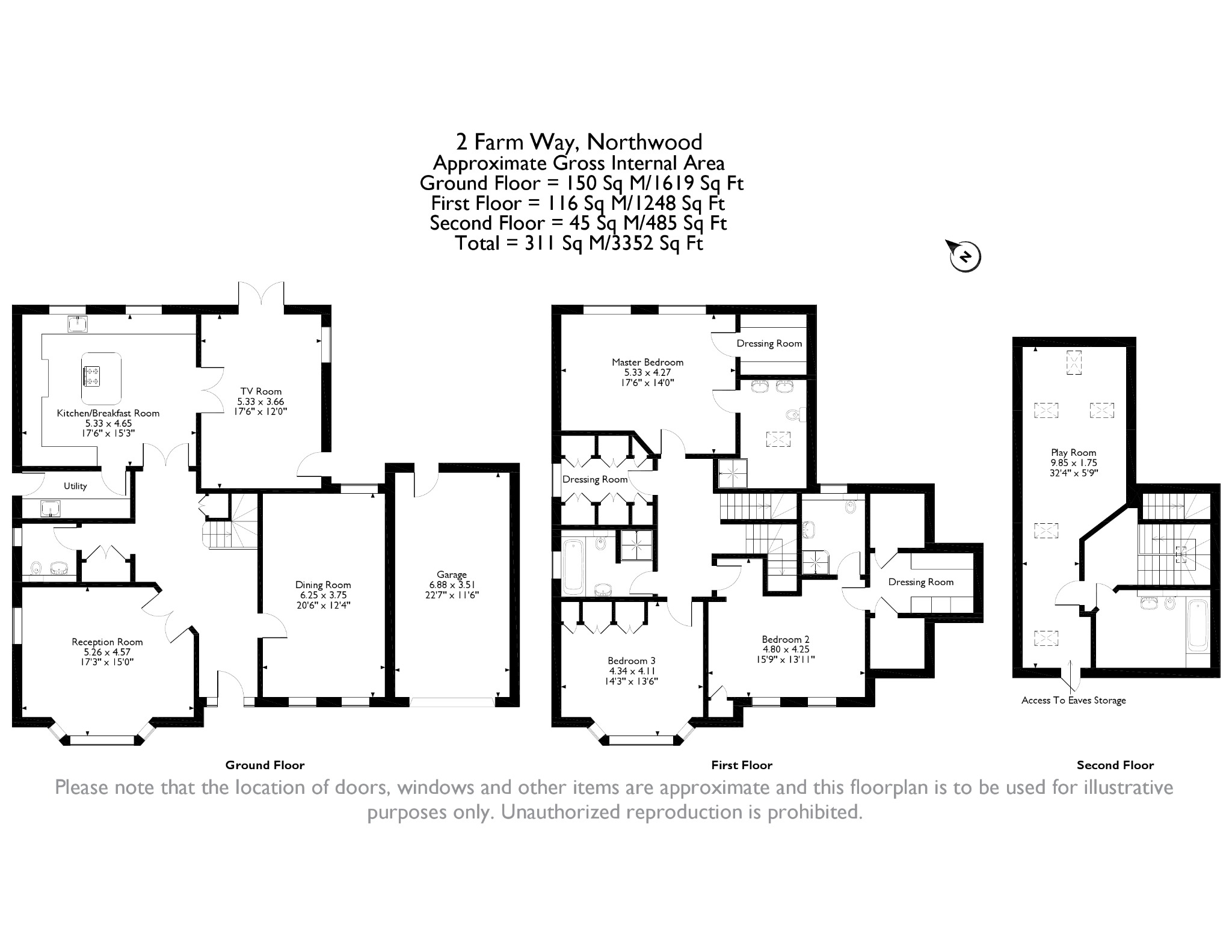 4 Bedrooms Detached house for sale in Farm Way, Northwood HA6