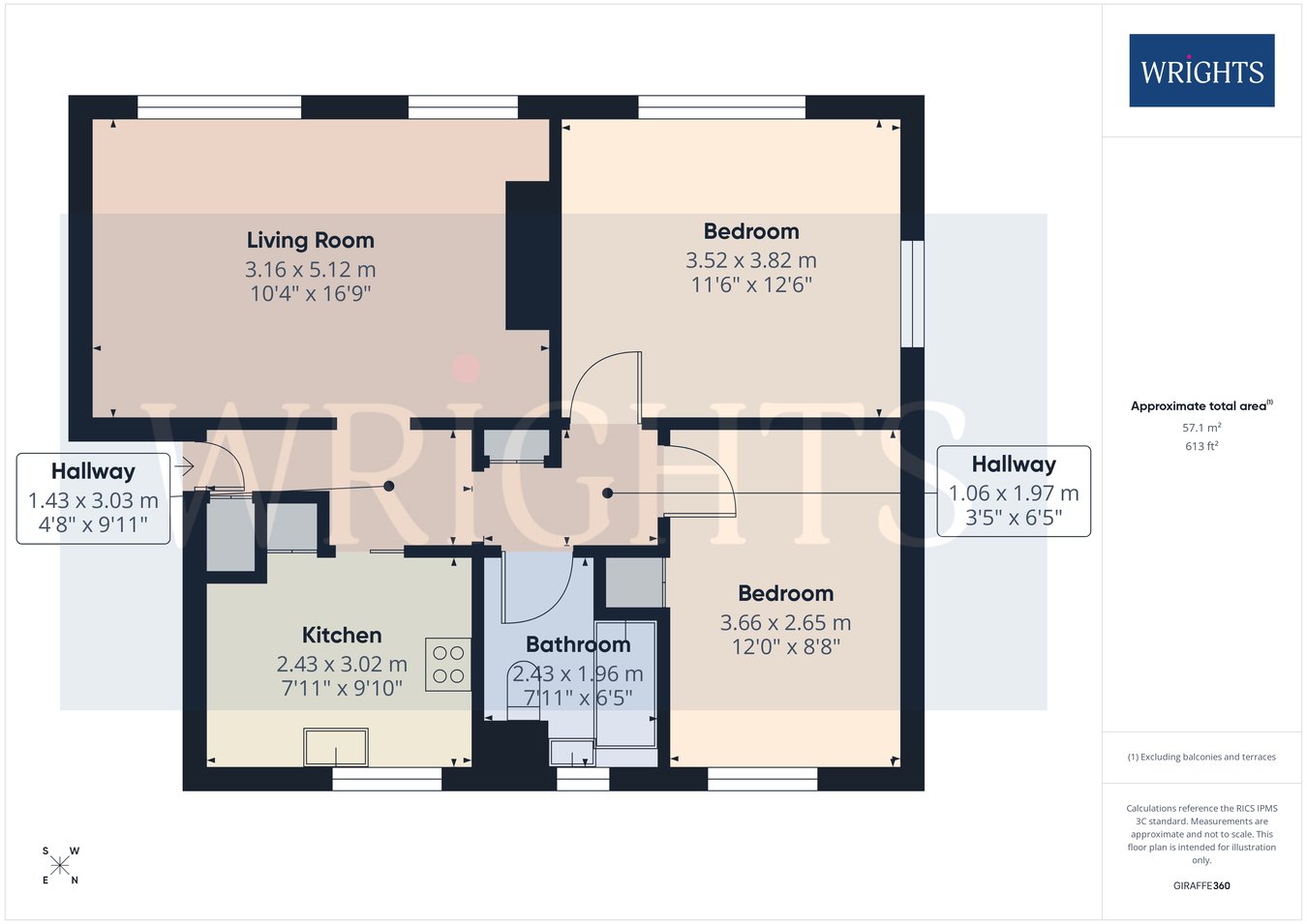 18, Haymeads, Welwyn Garden City floorplan