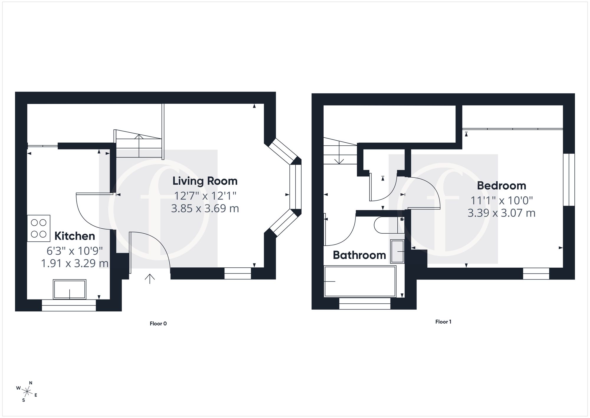 14 Collett Close, Southampton floorplan