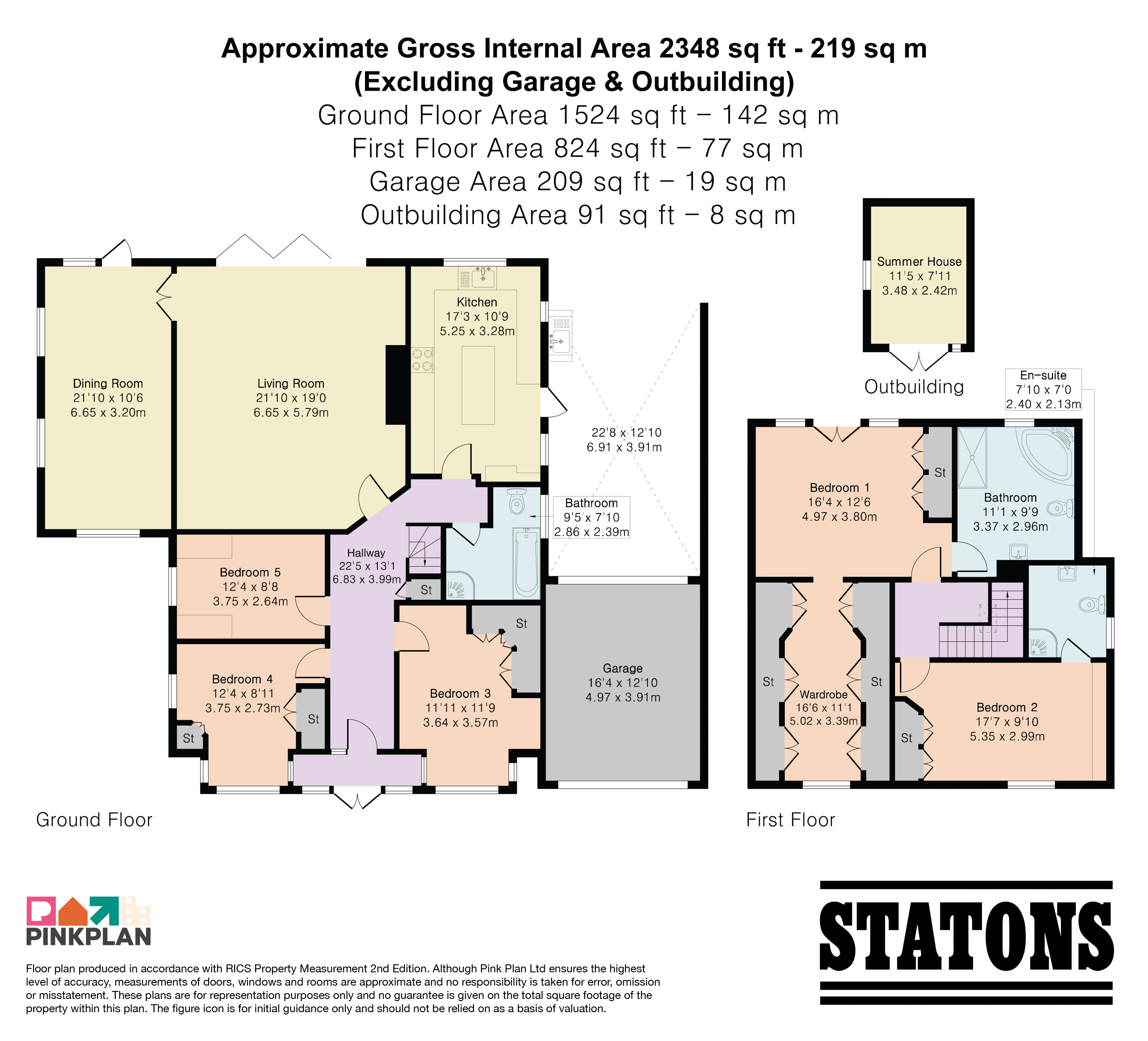 64, Warrengate Road, Hatfield floorplan