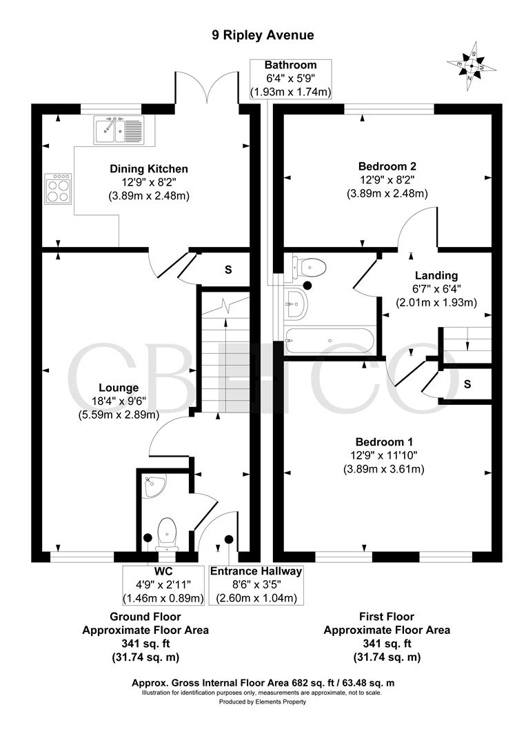 9, Ripley Avenue, Derby floorplan