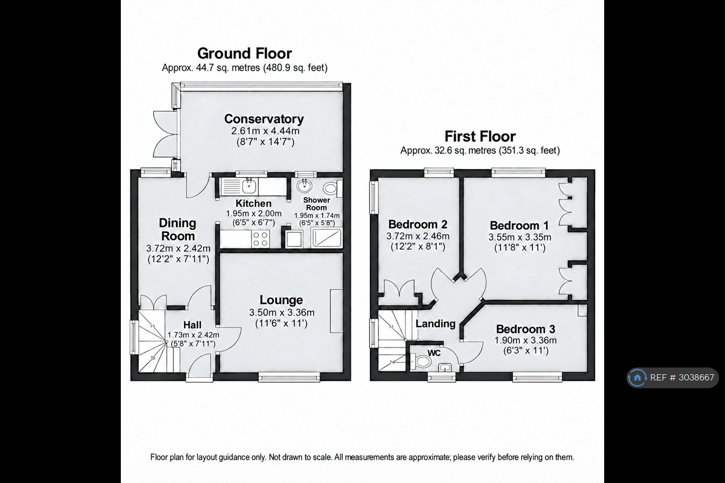 Grange Road, Chessington floorplan