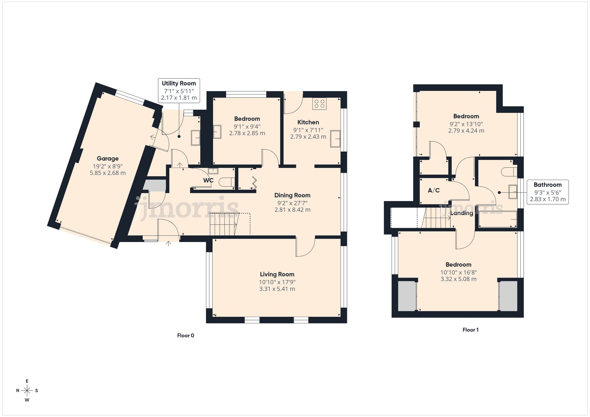 9 Seascape, Tenby floorplan