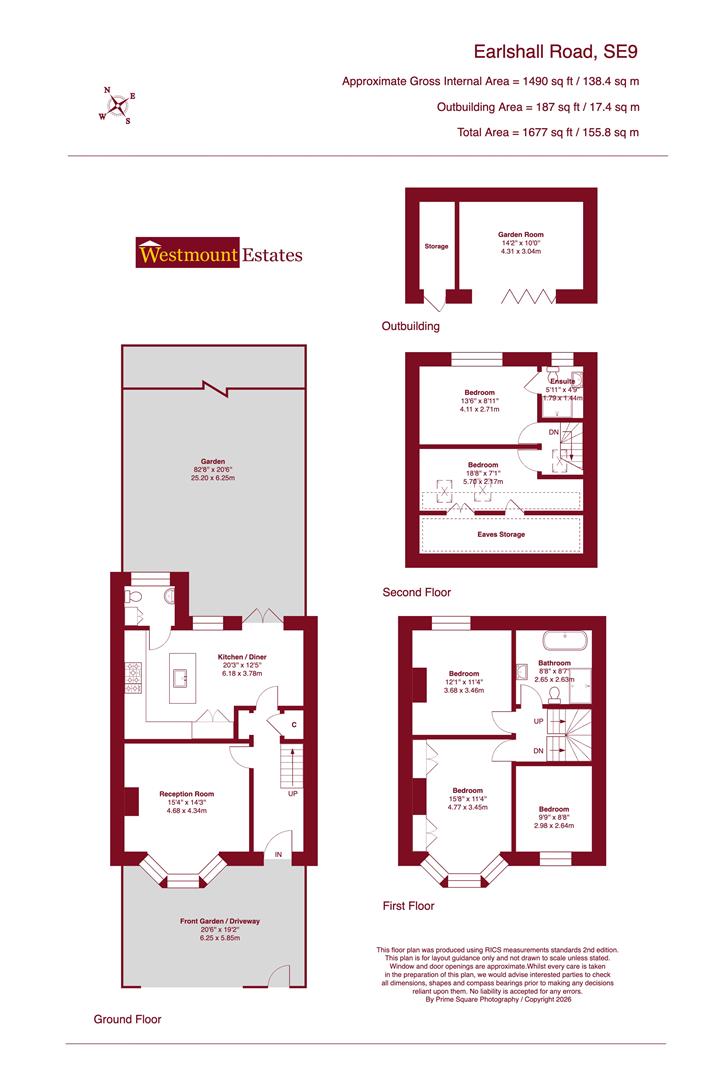 89, Earlshall Road, London floorplan
