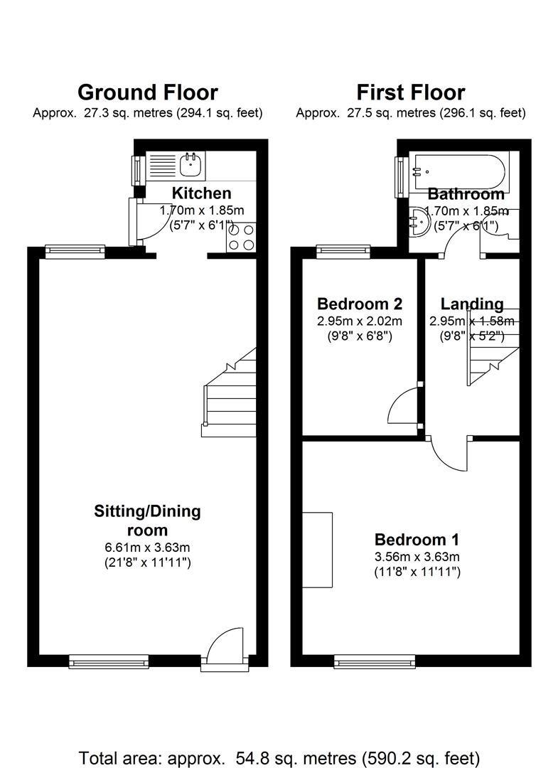Willers Cottages, Cambridge floorplan