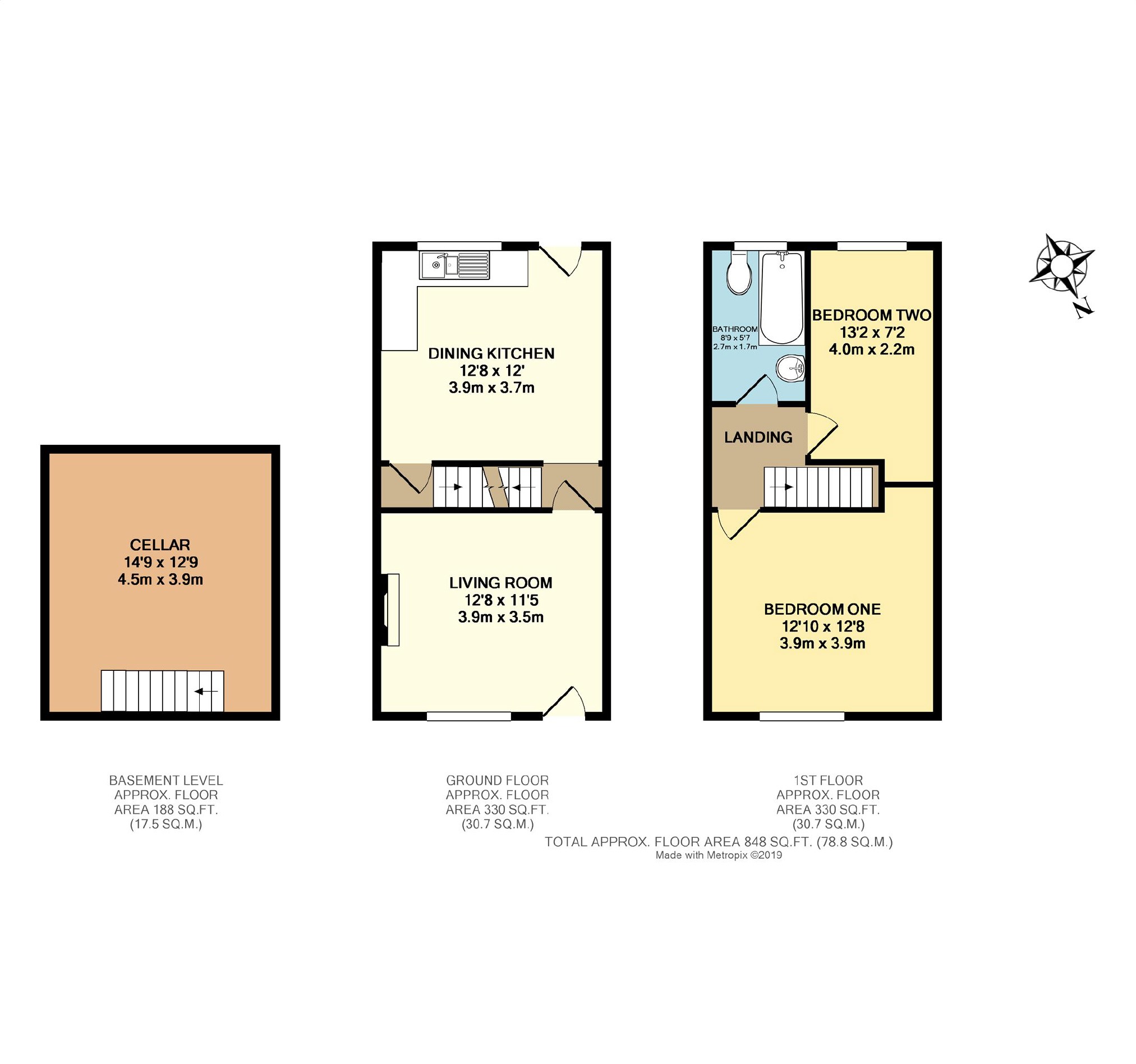 5, Poplar Street, Stockport floorplan