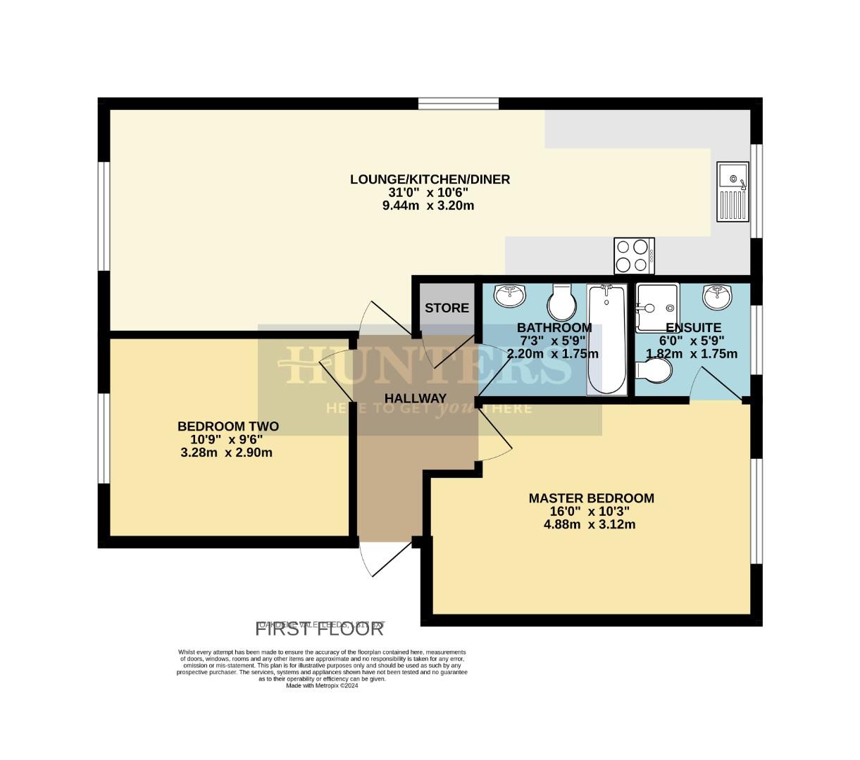 30, Oakdene Vale, Leeds floorplan