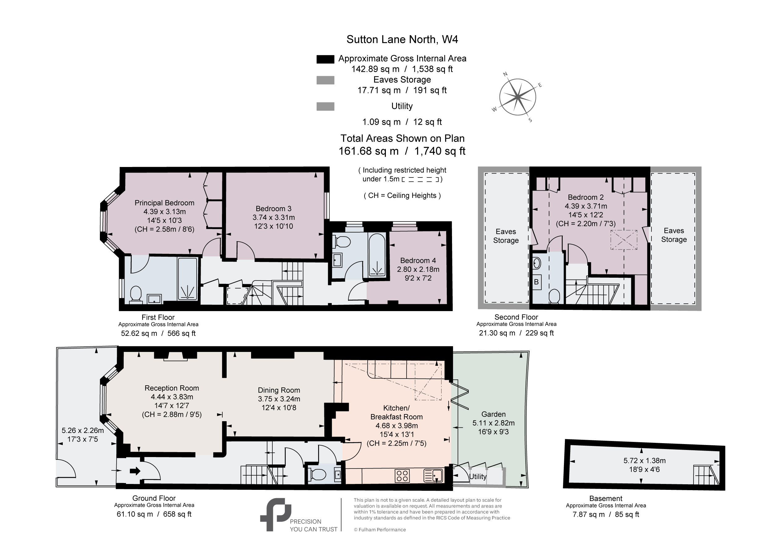 9, Sutton Lane North, London floorplan