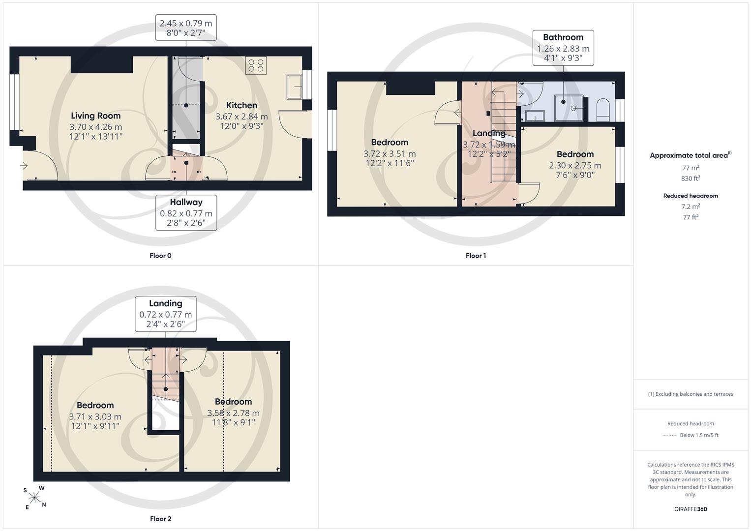32, Nowell Mount, Leeds floorplan