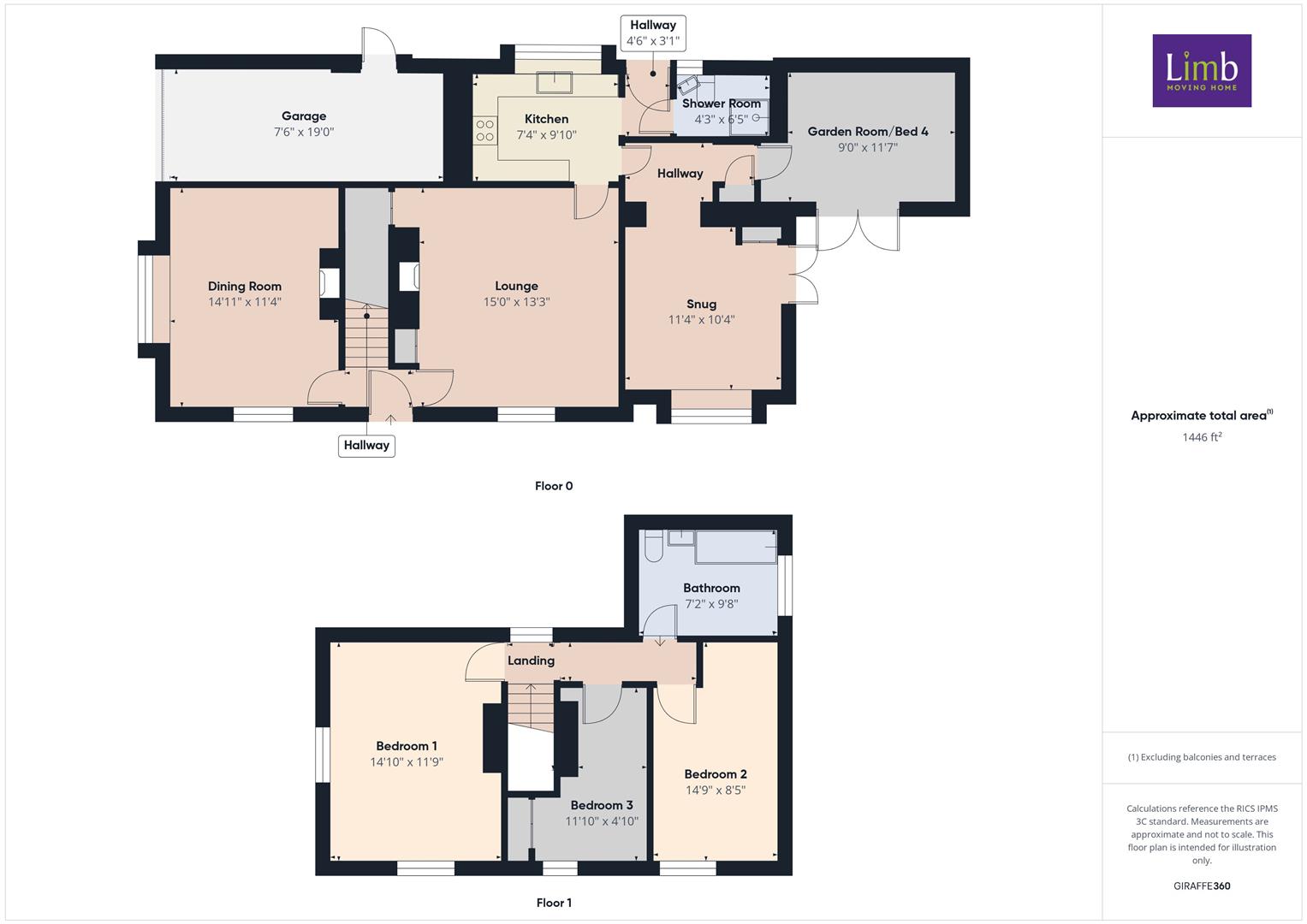 72, Main Street, Skidby floorplan