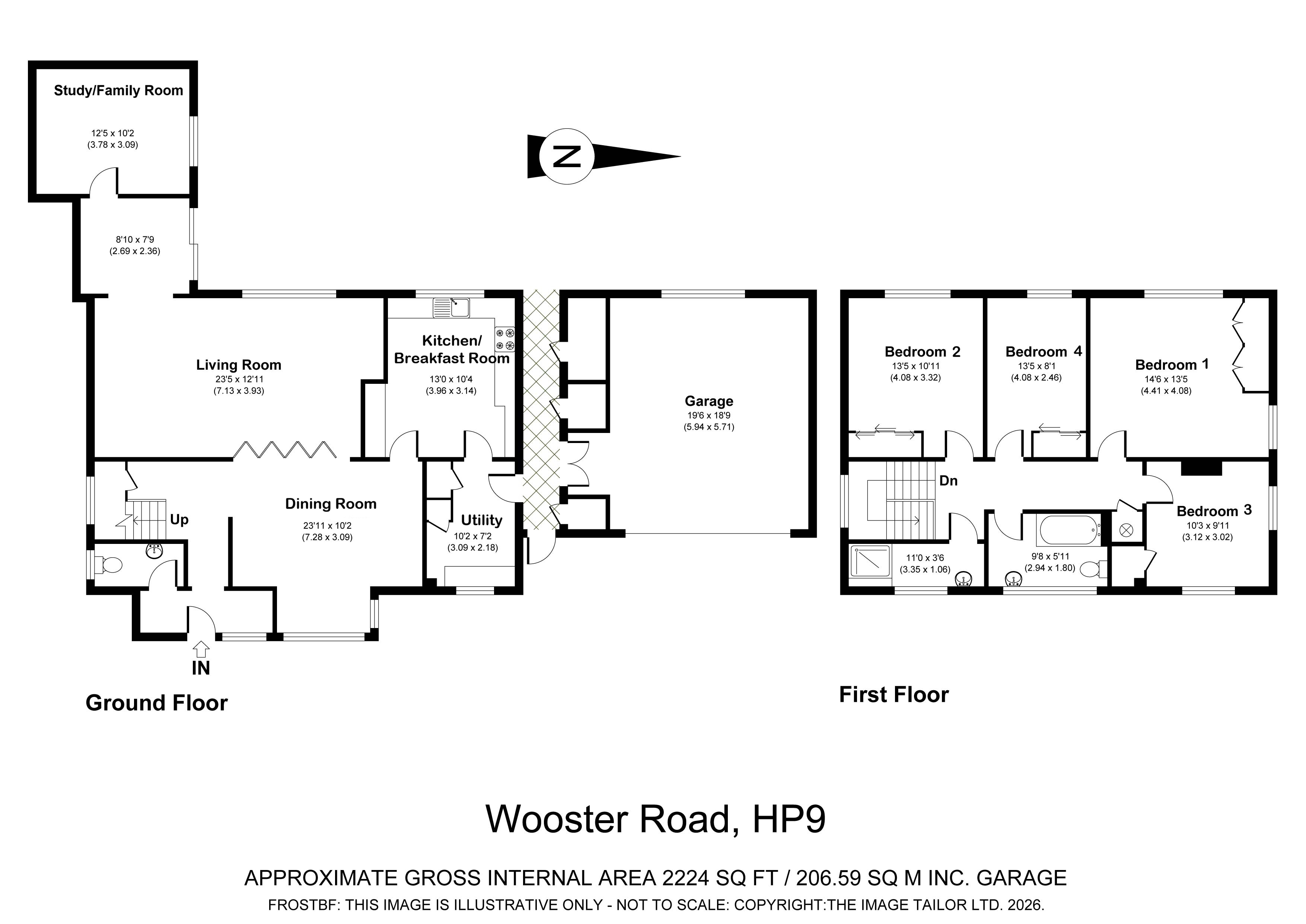 23, Wooster Road, Beaconsfield floorplan