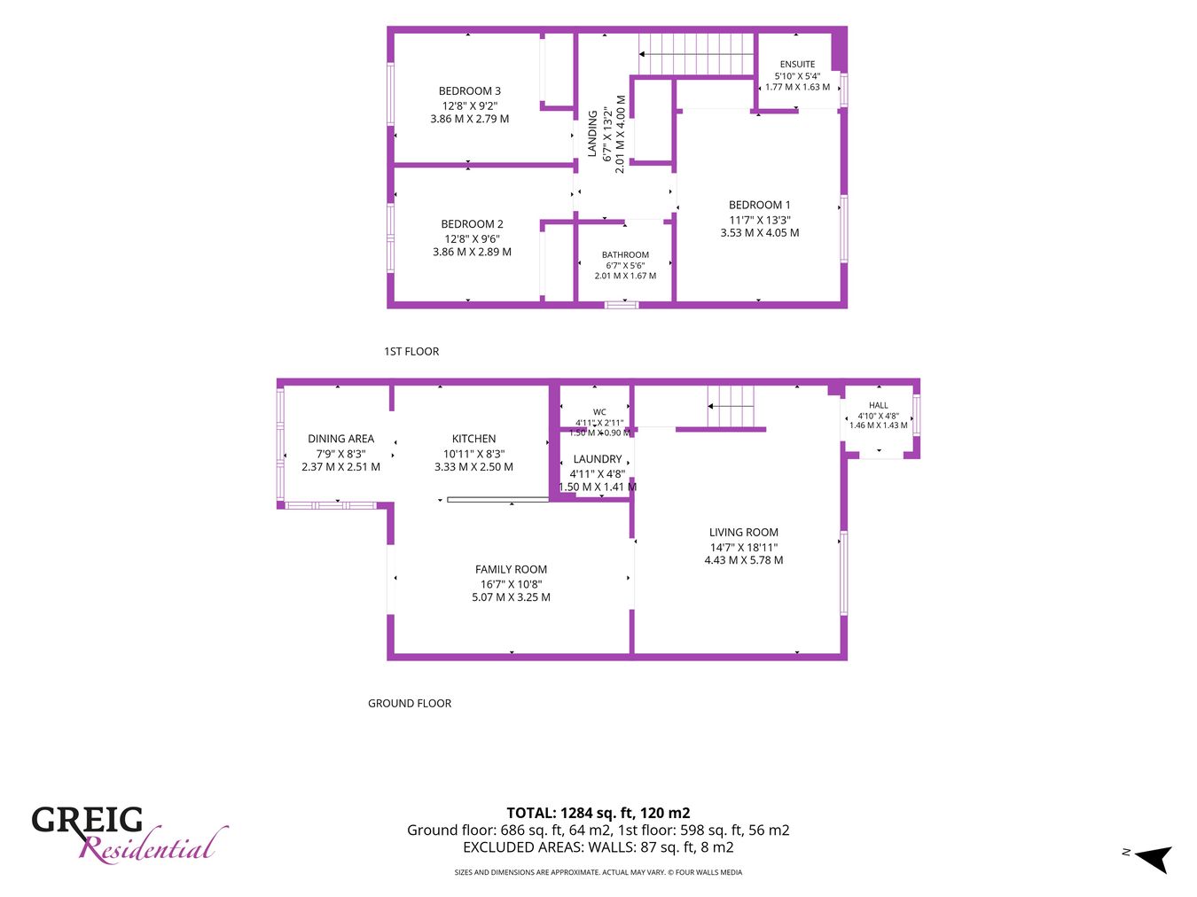 54, West Donington Street, Darvel floorplan