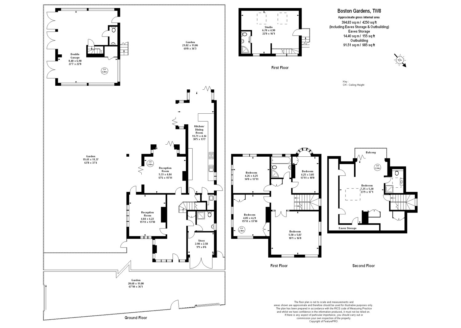 Boston Gardens Brentford Middlesex Tw8 5 Bedroom Detached