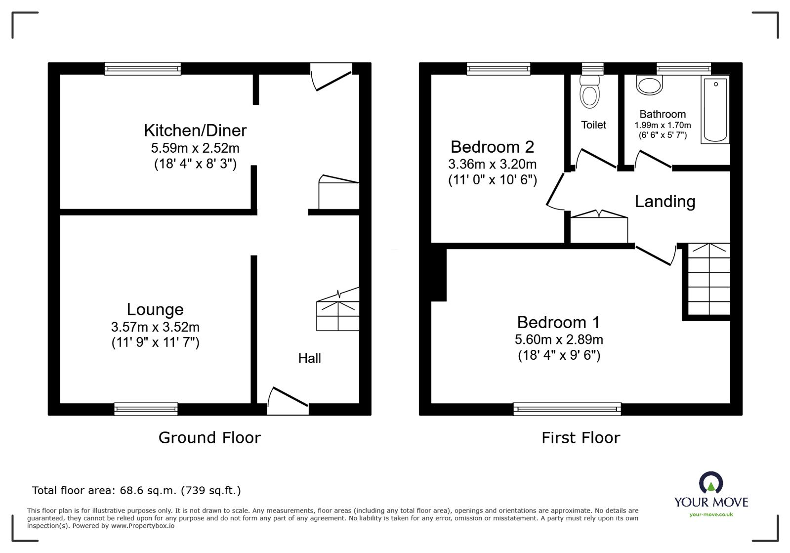 8, Dempster Avenue, East Yorkshire floorplan